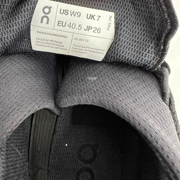 On Cloud Cloudnova Shoes 9 womens running sneakers phantom white 26.99113 - Picture 11 of 13